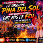 MARSEILLAN-PLAGE : LA PEÑA DEL SOL ET SES DANSEUSES EMBRASENT LE PARC D’ATTRACTIONS DANS UNE AMBIANCE EXCEPTIONNELLE