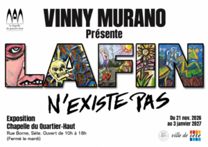 Vinny Murano présente « LA FIN N’EXISTE PAS » : une traversée artistique entre effondrement et renaissance à Sète
